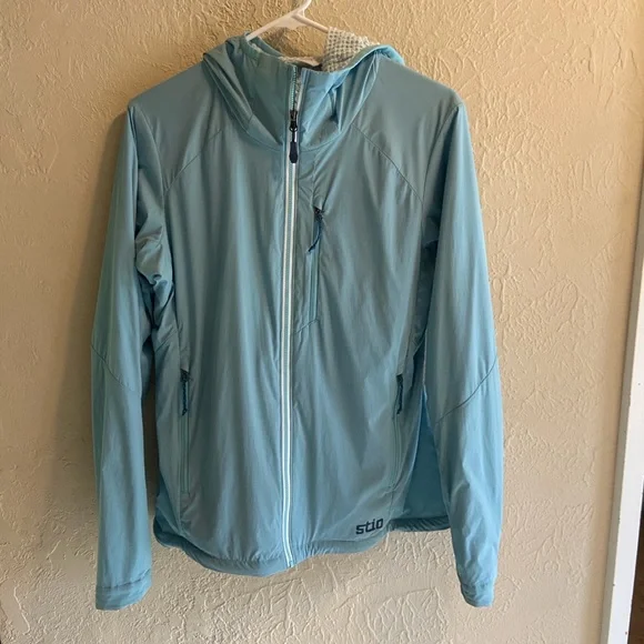 Stio Women's Dawner Hooded Jacket, Size Medium, Robin's egg blue - Picture 10 of 16